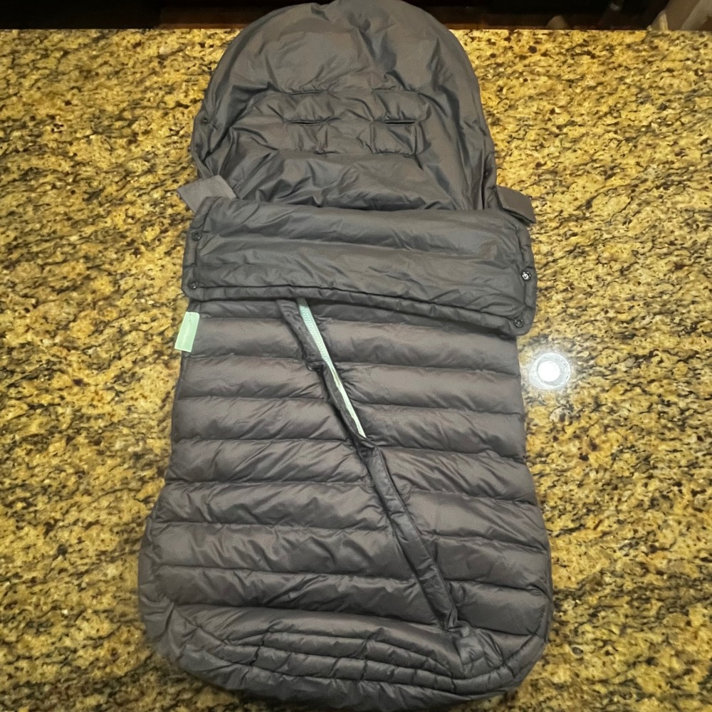UPPAbaby Cozy Ganoosh Stroller Footmuff Bunting Bag Charcoal Grey 0218-CGN-CHRL